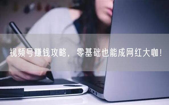 视频号赚钱攻略，零基础也能成网红大咖！