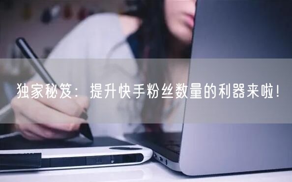 独家秘笈：提升快手粉丝数量的利器来啦！