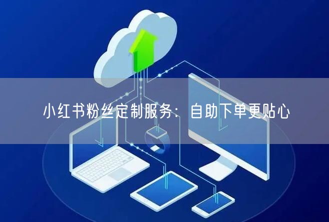 小红书粉丝定制服务：自助下单更贴心