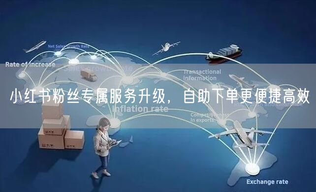 小红书粉丝专属服务升级，自助下单更便捷高效